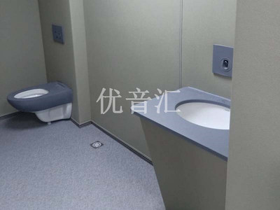 留置室卫生间专用安全硅胶防撞马桶