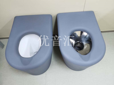 陶瓷硅胶防撞马桶+不锈钢硅胶防撞蹲便器
