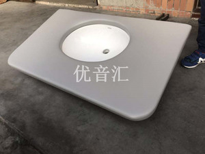 洗手间硅胶防撞洗手盆软包