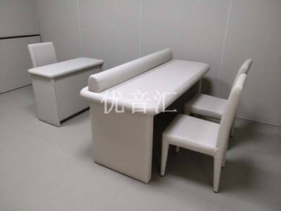 纪检委审讯室墙面防撞皮革纳米棉软包