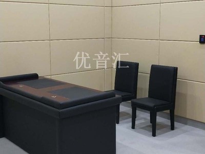办案区审讯室墙面阻燃防撞软包