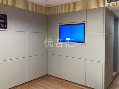 纪委办案区墙面软包+窗户防撞软包