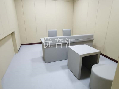 审讯室防撞软包+防火棉软包